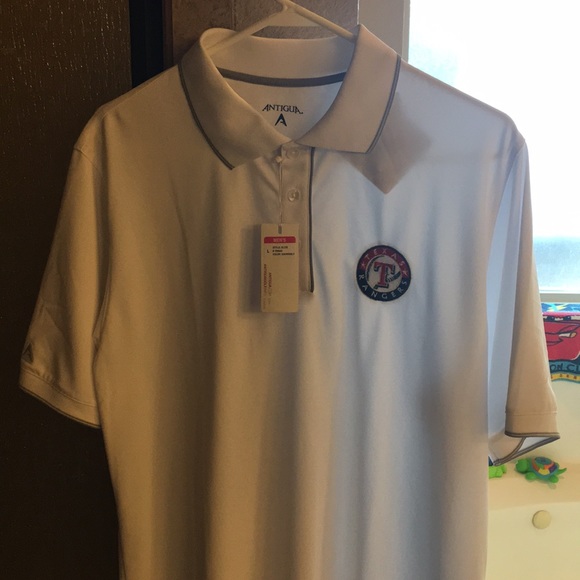 texas rangers collared shirt